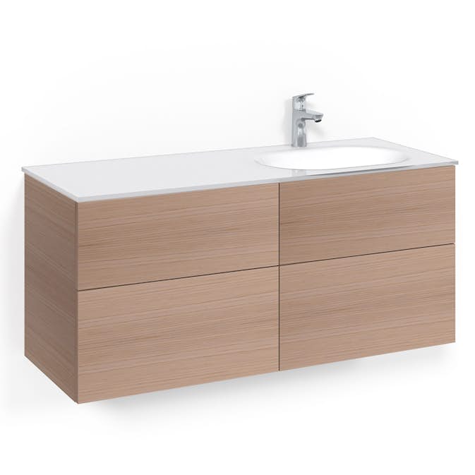 Servantskap Macro Design Crown Push Open med Glasservant