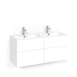 Servantskap Macro Design Crown Push Open med Dobbel Servant