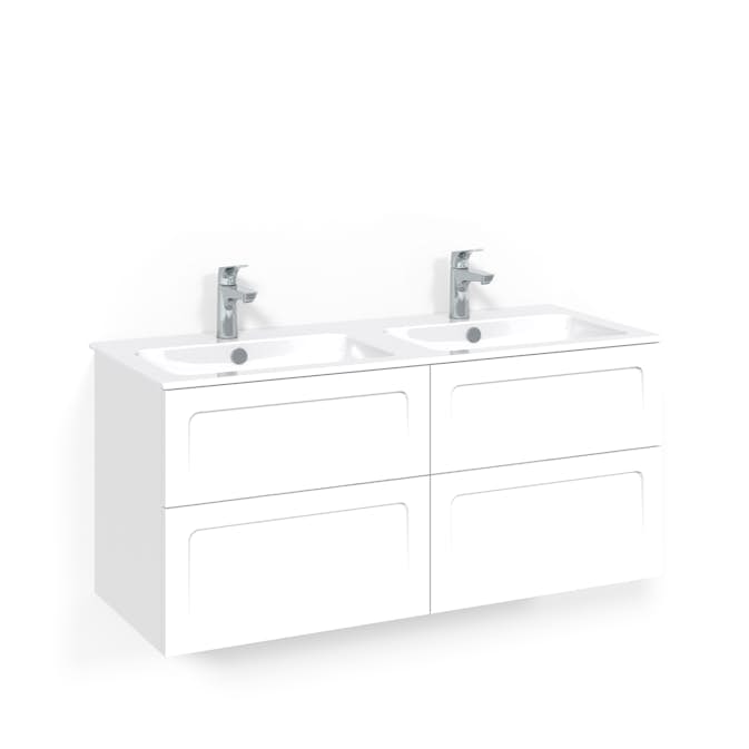 Servantskap Macro Design Crown Shape med Dobbel Servant