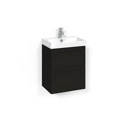 Tvättställsskåp Macro Design Crown Ramlucka Light 70