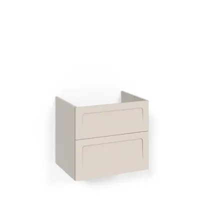 Tvättställskåp Macro Design Crown Shape utan Tvättställ