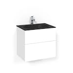 Servantskap Macro Design Crown Push Open med Glasservant