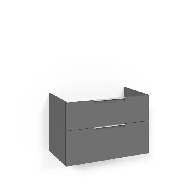 Tvättställskåp Macro Design Crown Grip utan Tvättställ