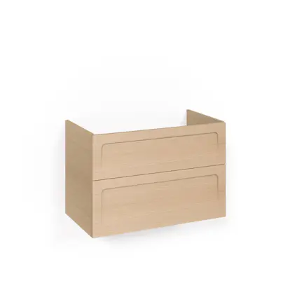 Tvättställskåp Macro Design Crown Shape utan Tvättställ