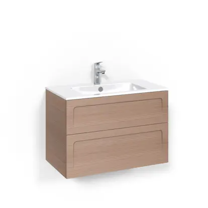 Tvättställsskåp Macro Design Crown Ramlucka Light 14