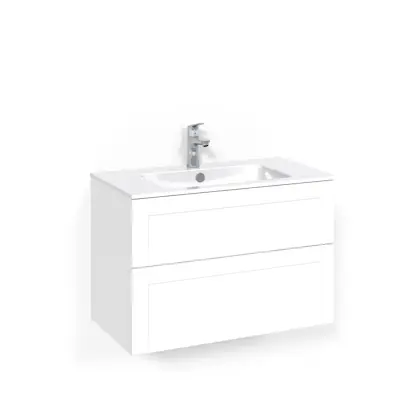 Tvättställsskåp Macro Design Crown Ramlucka Light 14