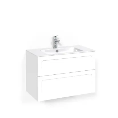 Tvättställsskåp Macro Design Crown Ramlucka Light 8