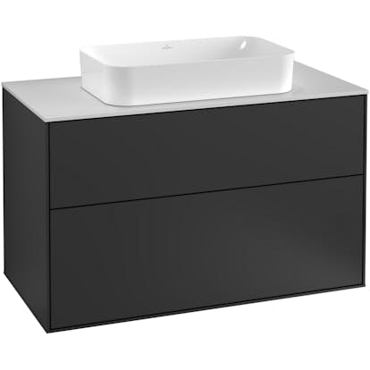 Tvättställsskåp Villeroy & Boch Finion med 2 Lådor och Bänkskiva för Fristående Tvättställ