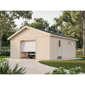 Garasje Palmako Andre 28,5 m2 m/Leddport