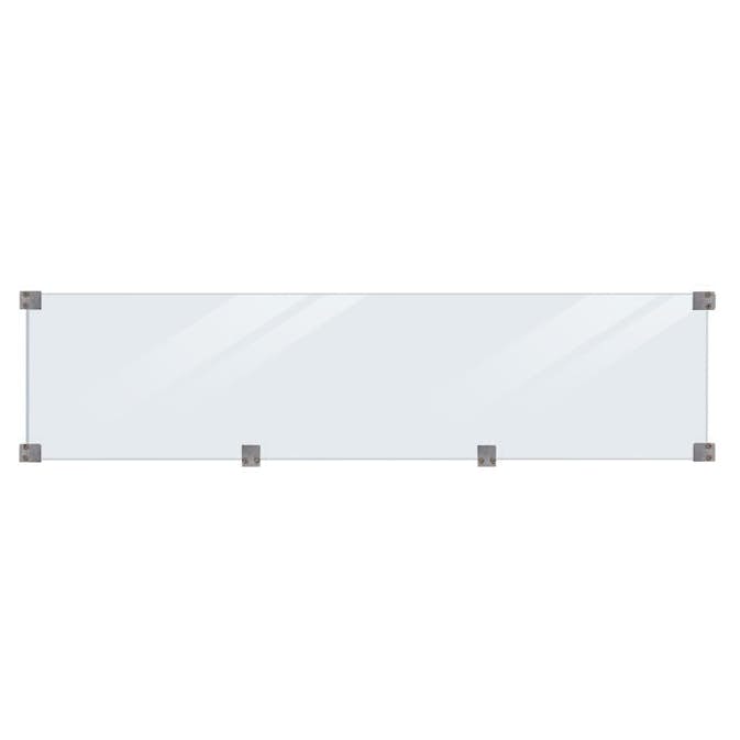Glassrekkverk PLUS 174x44