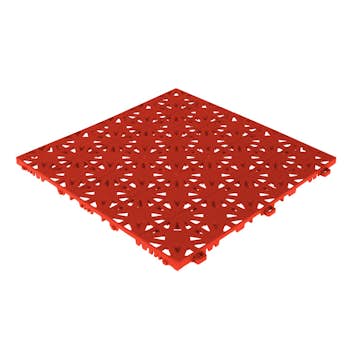 Golvplatta Hestraplattan Hestra Racing Red Golvtrall i Plast