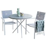 Cafégruppe Venture Home Pincy Ø 90 med 2 Copacabana Spisestoler