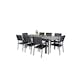 Spisegruppe Venture Home Lova 160/240 med 8 Lova Stoler