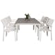 Spisegruppe Venture Home Lova 160/240 med 6 Siri Spisestoler