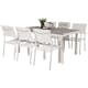 Spisegruppe Venture Home Lova 160/240 med 6 Siri Spisestoler