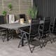 Spisegruppe Venture Home Lova 160/240 med 6 Bront Stoler