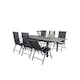 Spisegruppe Venture Home Lova 160/240 med 6 Bront Stoler