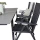 Spisegruppe Venture Home Lova 160/240 med 6 Bront Stoler