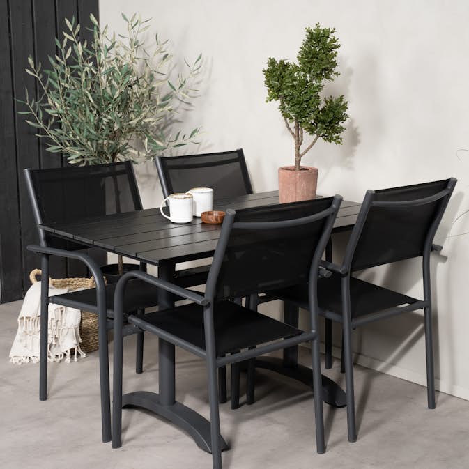 Spisegruppe Venture Home Dolly med 4 Spisestoler