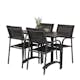 Spisegruppe Venture Home Dolly med 4 Spisestoler
