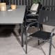 Spisegruppe Venture Home Lova 160/240 med 8 Siri Spisestoler