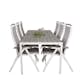Spisegruppe Venture Home Bront 205 med 6 Aleyna Stoler