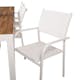 Spisegruppe Venture Home Bois med 6 Santorini Stoler