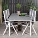 Spisegruppe Venture Home Lova 224/324 med 6 Bront Stoler