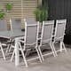 Spisegruppe Venture Home Lova 224/324 med 6 Bront Stoler