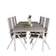 Spisegruppe Venture Home Lova 224/324 med 6 Bront Stoler