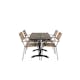 Spisegruppe Venture Home Denver med 4 Lindos Stoler
