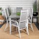 Spisegruppe Venture Home Aleyna 152/210 med 6 Copacabana Stoler
