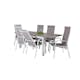 Spisegruppe Venture Home Aleyna 152/210 med 6 Copacabana Stoler
