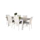 Spisegruppe Venture Home Aleyna 152/210 med 6 Asta Stoler