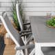 Spisegruppe Venture Home Aleyna 152/210 med 4 Stoler
