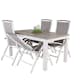 Spisegruppe Venture Home Aleyna 152/210 med 4 Stoler