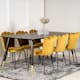 Spisegruppe furniture/fashion Disa med 6 Limhamn Light Stoler
