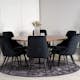 Spisegruppe furniture/fashion Copenhagen med 6 Vera Stoler