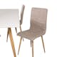 Spisegruppe Venture Home Pobbie med 4 Walerina Stoler