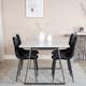Spisegruppe Venture Home Estelle 140 med 4 Phoi Stoler