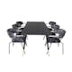 Spisegruppe Venture Home Disa med 6 Aris Stoler Polyester