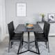 Spisegruppe Venture Home Madde med 6 Sly Stoler