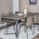 Spisegruppe Venture Home Madde med 6 Ardi Stoler