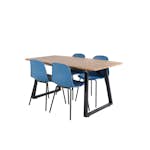 Spisegruppe Venture Home Ina med 4 Ardi Stoler