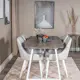 Spisegruppe Venture Home Ina med 4 Plake Stoler