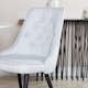 Spisegruppe Venture Home Estelle med 4 Vera Stoler Polyester