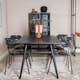 Spisegruppe Venture Home Sleek med 4 Arrow Stoler