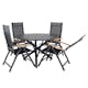 Spisegruppe Venture Home Ande med 4 Poda Spisestoler