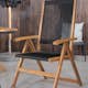 Spisegruppe Venture Home Chane med 4 Jimbo Sammenleggbara Spisestoler