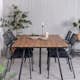 Spisegruppe Venture Home Chane med 4 Nime Spisestoler